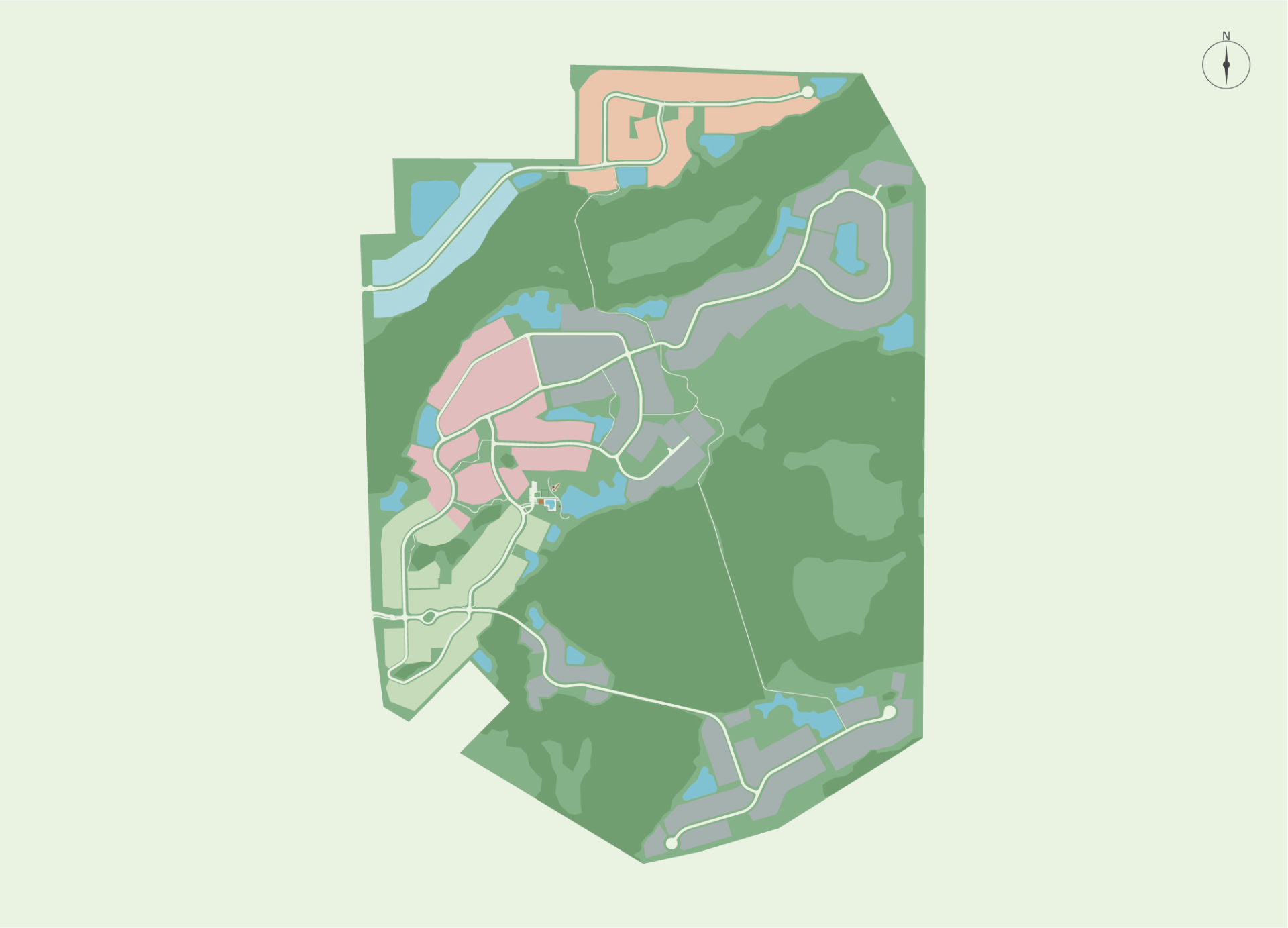 Sea Island Preserve Homesite Map